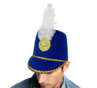 Marching Band Hat:Toy Soldier Hat for Role Playing, Cosplay Clothes for Festivals, Fall School Parties, Daily Wear, Photo Events, Stage Performances