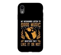 Marching Band Neighbors Listen to Good Music Saxophone Case for iPhone XR