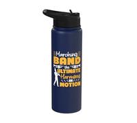 Marching Band The Ultimate Harmony - Marching Band Stainless Steel Insulated Water Bottle
