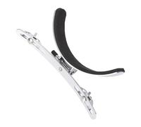 Marching Drum Leg Stand, Stainless Steel Drum Leg Rest, Stable Support for Marching Drums with Sponge Padding, Traveling Drum Leg Holder for Beginners and Professionals