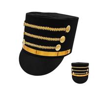 Marching Hat - Polyester 22.8 Inch | Nutcracker Top Hat Cosplay Accessory Toy Soldier | Stage Performance Christmas Dress Up Party Carnival Halloween Family Reunions