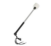 Marchings Bass Drum Mallets Stick Percussion Drumstick Felt Head & Stainless Steel Handles Drum Stick For Percussion Marchings Bass Mallets