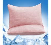 Marchpower Arc-chill 3.0 Cooling Pillowcases, 50X75cm, Pink, 2Pack
