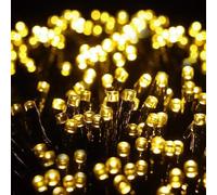 Marchpower Christmas String Lights, 50m 2000LEDs Cluster Lights with 8 Lighting Modes, IP44 Waterproof Outdoor Xmas Lights for DIY Decoration in Home Garden Xmas Trees Wedding Party - Warm White