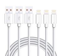 Marchpower iPhone Charger Cable -【MFi Certified】 3Pack 1m Lightning Cable - Fast Charging USB Cable Compatible iPhone13 Max Pro/12 Mini/11 Xr Max X 8 Plus 7 Plus 6S iPad Air iPod and More