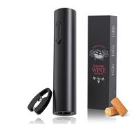 Marchpower Rechargeable Electric Wine Opener, Automatic Corkscrew Wine Bottle Opener with Type-C Charging Cable, One-Button Fast Uncorking, Sleek Wine Accessories Gift for Home, Party & Wedding