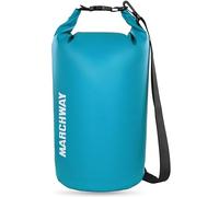 MARCHWAY Floating Waterproof Dry Bag Backpack 5L/10L/20L/30L/40L, Roll Top Sack Keeps Gear Dry for Kayaking, Rafting, Boating, Swimming, Camping, Hiking, Beach, Fishing (Teal, 5L)