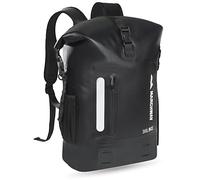 MARCHWAY Roll Top Waterproof Backpack, Floating Dry Bag 20L/30L/45L with Ergonomic Rectangular Base, Cushioned Back, Hip Strap, Gear Loops, MOLLE for Hiking Camping Kayaking Travel (Black, 30L)