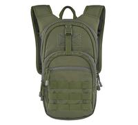 MARCHWAY Tactical Molle Hydration Pack with 2.5L TPU Water Bladder, Military Backpack for Hiking, Cycling, Backpacking, Running (Green)