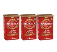 Marcilla Ground Coffee "Gran Aroma Mezcla" 250g (Pack of 3)