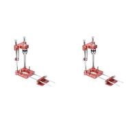 Marclix 2 x Drill Locator Punch Locator All Metal with Scale Precision Drill Locator Adjustable Tool for Woodworking