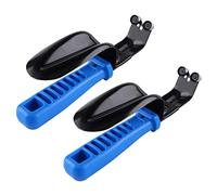 Marclix 2X Double Hand Held Handheld Sheet Metal Burning Tool with Cutting Blades 1-12mm, Professional Burr Cutting Blade