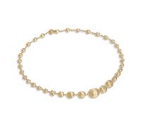 Marco Bicego Africa 18ct Yellow Gold Bead Necklace - Option1 Value Yellow Gold MBI-012