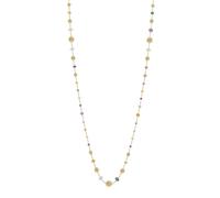 Marco Bicego Africa 18ct Yellow Gold Mixed Stone Necklace - Option1 Value Yellow Gold MBI-163