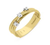 Marco Bicego Goa 18ct Yellow Gold 0.09ct Diamond Ring - V MBI-037/V