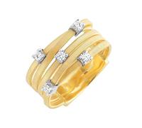 Marco Bicego Goa 18ct Yellow Gold 0.15ct Diamond Ring - S MBI-472/S