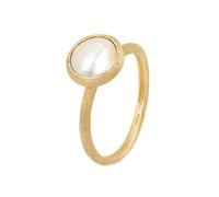 Marco Bicego Jaipur 18ct Yellow Gold Mother of Pearl Ring - P MBI-547/P