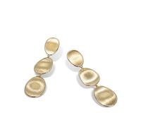 Marco Bicego Lunaria 18ct Yellow Gold Triple Drop Earrings MBI-539