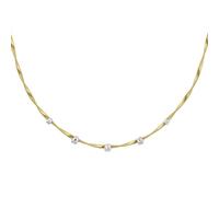 Marco Bicego Marrakech 18ct Yellow Gold 0.25ct Diamond Necklace - Option1 Value Yellow Gold MBI-140