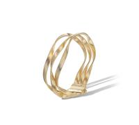Marco Bicego Marrakech Supreme 18ct Yellow Gold Three Row Bracelet - Option1 Value Yellow Gold MBI-244
