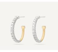 Marco Bicego Masai 18ct Yellow Gold Coil 0.68ct Diamond Earrings MBI-733