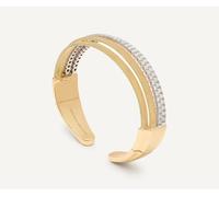 Marco Bicego Masai 18ct Yellow Gold Coil 1.85ct Diamond Bangle MBI-750