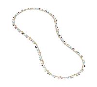 Marco Bicego Paradise 18ct Yellow Gold Multicolour Gemstone Long Necklace MBI-470