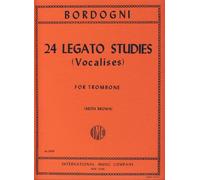 Marco Bordogni-24 Legato Studies (vocalises)-Trombone or Tuba
