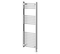 Marco Curved Digital Thermostatic Electric Heated Towel Rail | Chrome | Mild Steel | 1200mm x 500mm