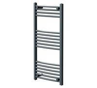 Marco Curved Heated Towel Rail | Anthracite | Mild Steel | 1000mm x 500mm