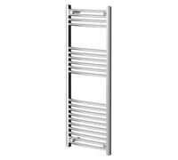 Marco Curved Heated Towel Rail | Chrome | Mild Steel | 1200mm x 500mm