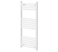 Marco Curved Heated Towel Rail | White | Mild Steel | 1000mm x 500mm