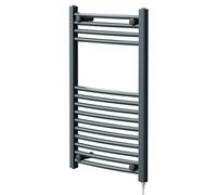 Marco Electric Heated Towel Rail | Anthracite | Mild Steel | 800mm x 500mm