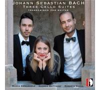 Marco Emmanuele J.S. Bach: Three Cello Suites Transcribed for G (CD) (US IMPORT)