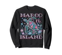 MARCO ISLAND FL TURTLE LOVER COLORFUL BEACH SOUVENIR Sweatshirt