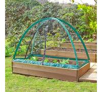 Marco Paul 1.2m x 1.8m Insect Mesh Fruit Cage Cloche for Growing Vegetables in Green Marco Paul Green