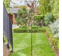Marco Paul 1.7m Wind Vane Garden Ornament - Cockerel in Bronze Marco Paul Bronze