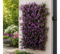 Marco Paul 1.8m Artificial Flower Wall Trellis - Vivid Violet in Purple Marco Paul Purple