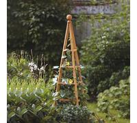 Marco Paul 1.9m Tan Wooden Garden Obelisk Outdoor Plant Support in Beige Marco Paul Beige