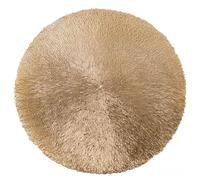 Marco Paul 1 Piece Placemat - Gold Vinyl Table Mats place Mats Table Placemats Washable Non-slip Heat Insulation Vinyl for Kitchen Dinning Restaurant Dining Table Decoration