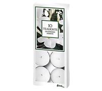 Marco Paul 10 Pack Jasmine Scented Candle Tealights in White Marco Paul White