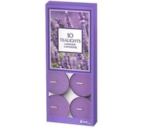 Marco Paul 10pcs Lavender Scented Tea Lights - Long Burning 8 Hour Tealights, Scented Candles Multipack for Home Décor, Relaxation & Aromatherapy Tea Light Candles - Christmas Gifts, Gifts for Women