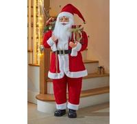 Marco Paul 110cm Santa Claus Figure Decoration in Red Marco Paul Red