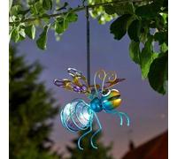 Marco Paul 14cm Blue Solar Firefly Hanging Garden Ornament Marco Paul Blue