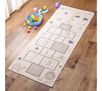 Marco Paul 150cm Children’s Hopscotch Play Mat Rug - Non-Slip Washable Educational Nursery Floor Mat - Interactive Play Mat, Kids Rug for Playroom, Bedroom, Classroom