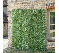 Marco Paul 180cm x 90cm Artificial Flower Wall Trellis - Ivy Leaves in Green | Size: 180 cm x 90 cm Marco Paul Green 180 cm x 90 cm