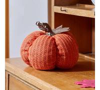 Marco Paul 18Cm Soft Plush Pumpkin Autumn Decoration - Orange