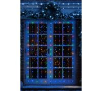 Marco Paul 2.1m LED Christmas Window String Lights Multi Coloured String Lights | Size: 400g Marco Paul Multicolor 400g