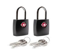 Marco Paul 2 Pack 20mm TSA Approved Luggage Locks with Keys - Travel Sentry Suitcase Padlocks - Small Heavy Duty Zinc Alloy Travel Locks for Suitcases, Backpacks & Gym Bags