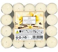Marco Paul 20 Pack Vanilla Scented Candle Tealights in Off-White Marco Paul Off-White